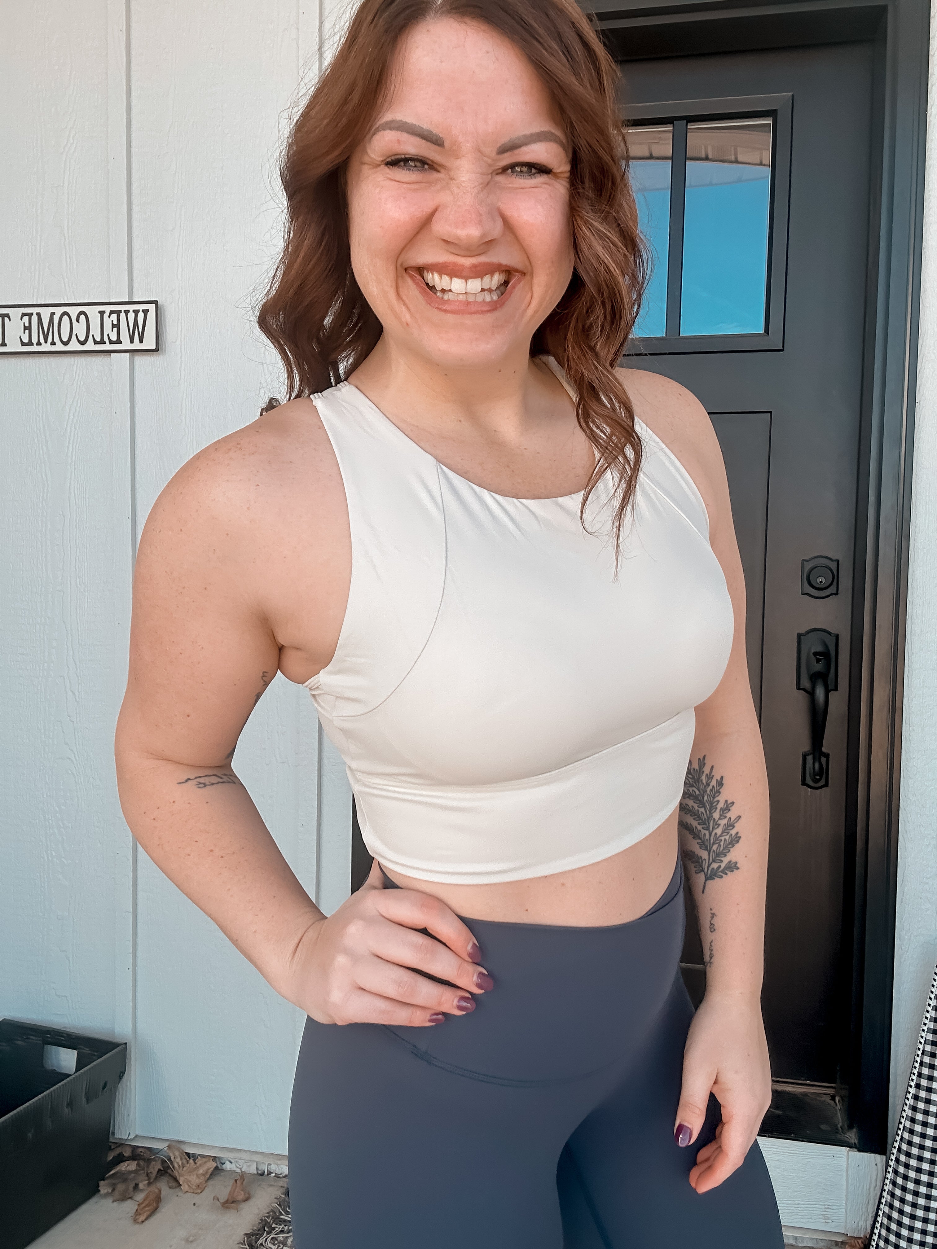 Lotus Longlined Molded Cup Sports Bra